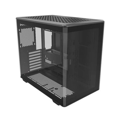 Gabinete Gamer Cooler Master Elite 600 Black, Mid Tower, ATX, Lateral e Frontal em Vidro, Preto - E600-KGNN-S00