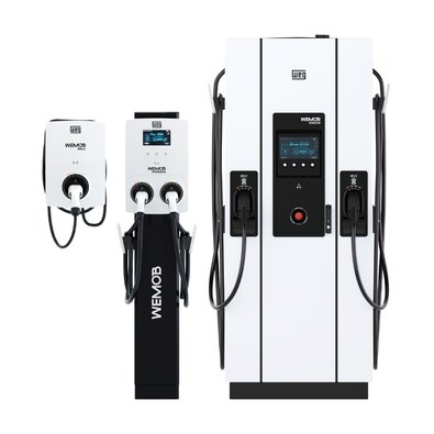 Carregador Veicular Elétrico WEG WEMOB Wall, 7.4kW, Tipo 2, Cabo de 5 Metros, Monofásico/Bifásico, 100-240V, Branco e Preto - 18480197