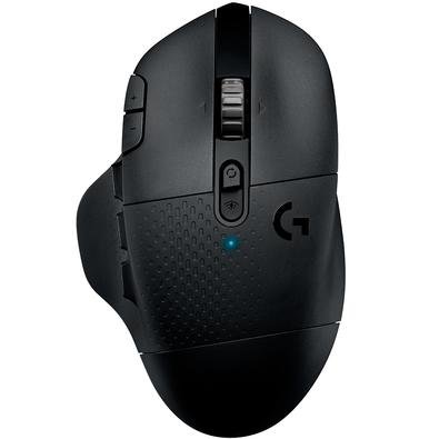 Mouse Gamer Sem Fio Logitech G604 com 20 Botões Programáveis, Sensor HERO 25K - 910-005648