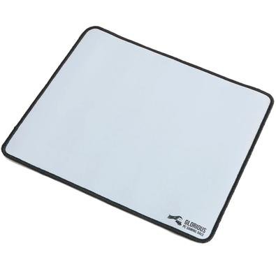 Mousepad Gamer Glorious, Speed e Control, Grande (280x330mm), Branco - GW-L