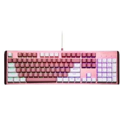 Teclado Mecânico Gamer Cooler Master CK550, Swich Blue, US, Rosa Sakura/Branco - CK-550-PWTL2-US