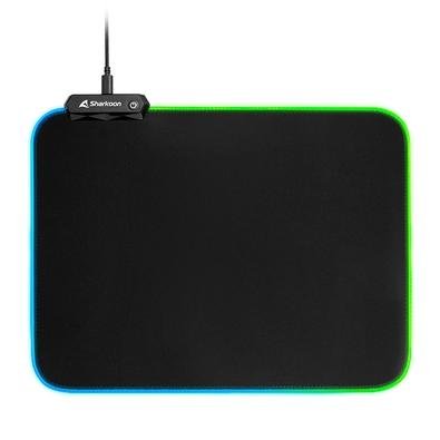 Mousepad Gamer Sharkoon 1337 Gaming Mat V2 360, RGB, Speed, Grande (360x270mm)