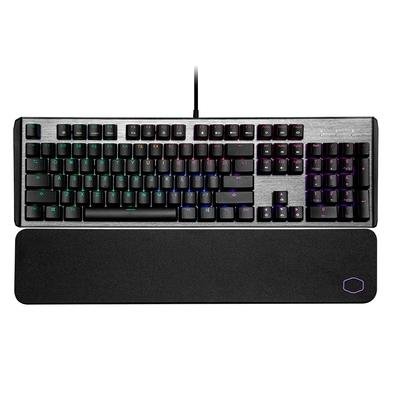 Teclado Mecânico Gamer Cooler Master CK550 V2, RGB, Switch Brown, US - CK-550-GKTM1-US