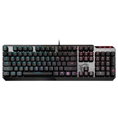 Teclado Mecânico Gamer MSI, VIGOR GK50 Low Profile, RGB, Switch Kailh, US