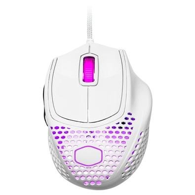 Mouse Gamer Cooler Master MM720, RGB, Ultraleve, Sensor Pixart, PMW3389, Branco - MM-720-WWOL2