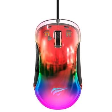 Mouse Gamer Havit Professional Gaming RGB, 7 Botões, 8000DPI - MS952