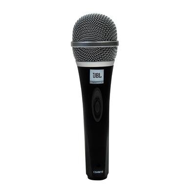 Microfone Dinâmico JBL CSHM10, Supercardióide, XLR, Preto - JBLCSHM10