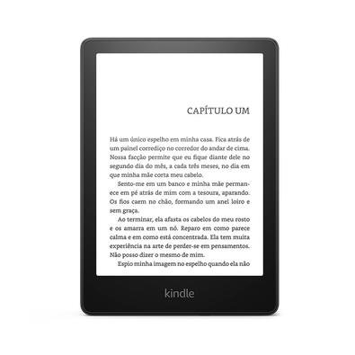 Kindle Paperwhite 11ª Geração Amazon, 16 GB Preto, Luz Integrada, À Prova d'água, Wifi - B09TMK7QFX