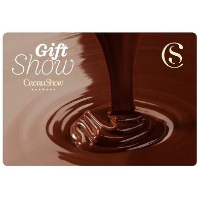 Gift Card Cacau Show: 10 Reais - Cartão Presente Digital