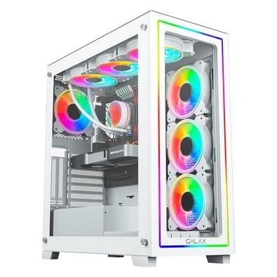 Gabinete Galax Omega White, Mid Tower, ...