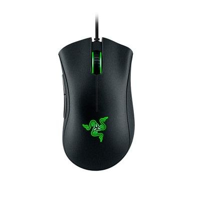 Mouse Gamer Razer Deathadder Essential, LED Verde, 6400 DPI, 5 Botões, Preto - RZ0103850100R3M