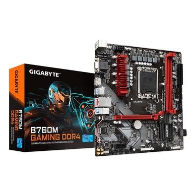 Placa Mãe Gigabyte B760M Gaming DDR4, Intel LGA 1700 MATX, DDR4 - B760M GAMING DDR4