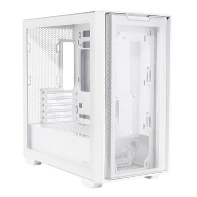 Gabinete Gamer ASUS Prime A21, Mid Tower, M-ATX, Lateral em Vidro Temperado, Branco - 90DC00H3-B00000