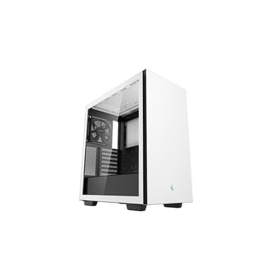 Gabinete Gamer Deepcool CH 510, Mid Tower, E-ATX, Lateral em Vidro, Branco - R-CH510-WHNNE1-G-1