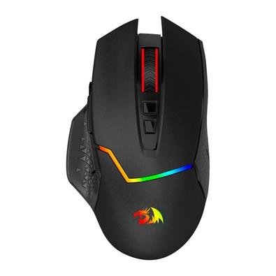 Mouse Gamer Redragon Mirage Pro, Wireless, RGB, 8000 DPI, 8 Botões, Preto, M690-PRO