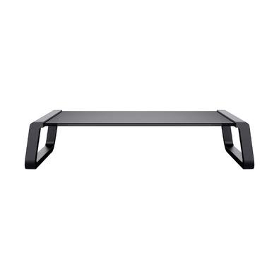 Suporte Fixo para Monitor Trust Monta, em Vidro Temperado, Preto - 25271