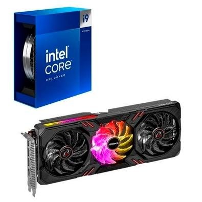 Kit Processador Intel Core I9-14900k Com Placa de Vídeo Arc A770