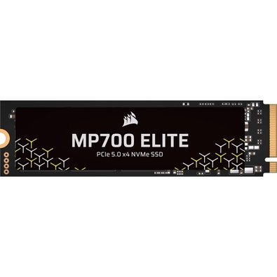 SSD Corsair MP700 ELITE 1TB, NVMe PCIe M.2, Leitura até 10.000MB/s, Preto - CSSD-F1000GBMP700ENH