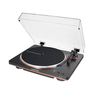 Toca Discos Audio-Technica AT-LP70X, Acionamento por Correia, Automatico, Preto e Bronze - AT-LP70X-BZ-C