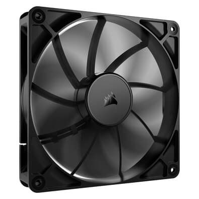 Ventoinha Corsair RS140, 140mm, PWM, Preto - CO-9050190-WW