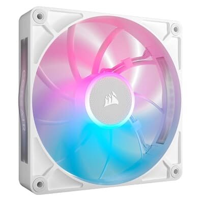 Ventoinha Corsair RX MAX RGB Series, iCUE LINK RX140 RGB MAX, 140mm, Branco - CO-9051039-WW