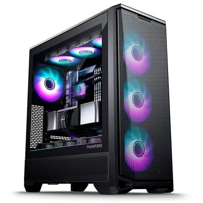 Gabinete Gamer Phanteks Eclipse G400a, Mid Tower, Lateral em Vidro, Com 4 Fan, Preto - PH-EC400GA_DBK01