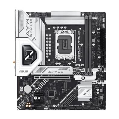 Placa Mãe ASUS B860M AYW GAMING WIFI, Intel LGA 1851, mATX, DDR5, Wi-fi, Bluetooth - B860M AYW GAMING WIFI