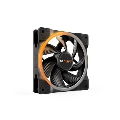 Ventoinha Be Quiet Light Wings 140mm, ARGB, PWM 4 Pinos, High-speed, Preto - BL075