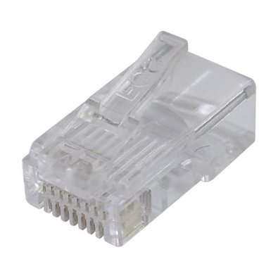 Conector RJ45 Macho Furukawa SohoPlus, CAT5e, para Cabo Sólido e Flexível, 10 Unidades - 35050291
