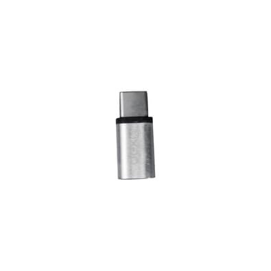 Adaptador OEX AD202, Micro USB Para USB Type-C, Prata - 485962