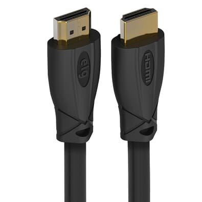 Cabo HDMI ELG 2.1v 3D Ready 8k de 2,5 Metros, Preto - HD8K25