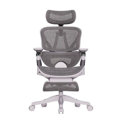 Cadeira Office Elements EOS, Até 140kg, Reclinável, Malha, Cinza - 72125