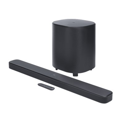 Soundbar JBL Bar 500, Bluetooth, 290W, com Subwoofer, 5.1 Canais, Dolby Atmos, Preta - JBLBAR500M2BLKBR