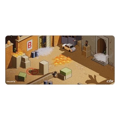 Mousepad Gamer Fallen Dust2, Estendido, Speed++, 900x400mm - MP04122