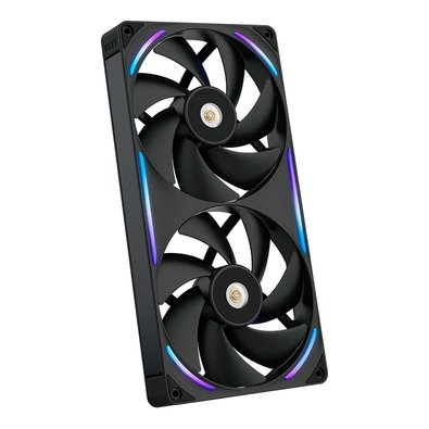 Ventoinha NZXT F280X Performance, 140mm, PWM, RGB, 2x Single-Frame, Preto - RF-U28PN-B1