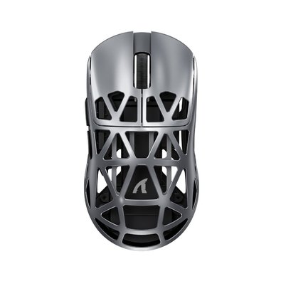 Mouse Gamer Sem Fio Attack Shark R2 Magnesium, 42000 DPI, Liga de Magnésio, Switch Óptico, Tri-Mode Wireless Bluetooth USB-C, Cinza - R2