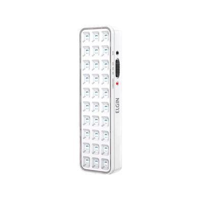 Luminária De Emergência 30 LED s 2W Elgin Bivolt KaBuM