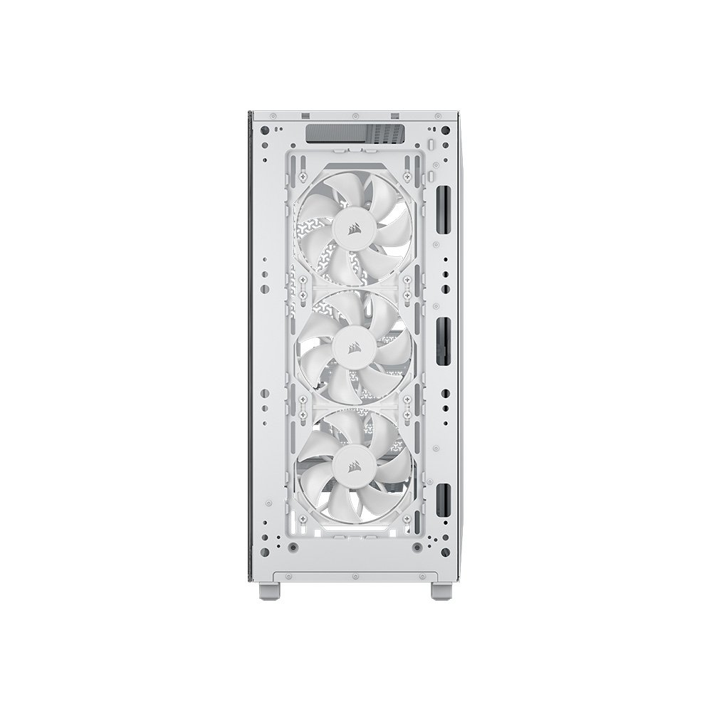 Gabinete Gamer Corsair 3200D RS, Mid-Tower, Performance, Lateral em Vidro Temperado, Branco - CC-9011335-WW