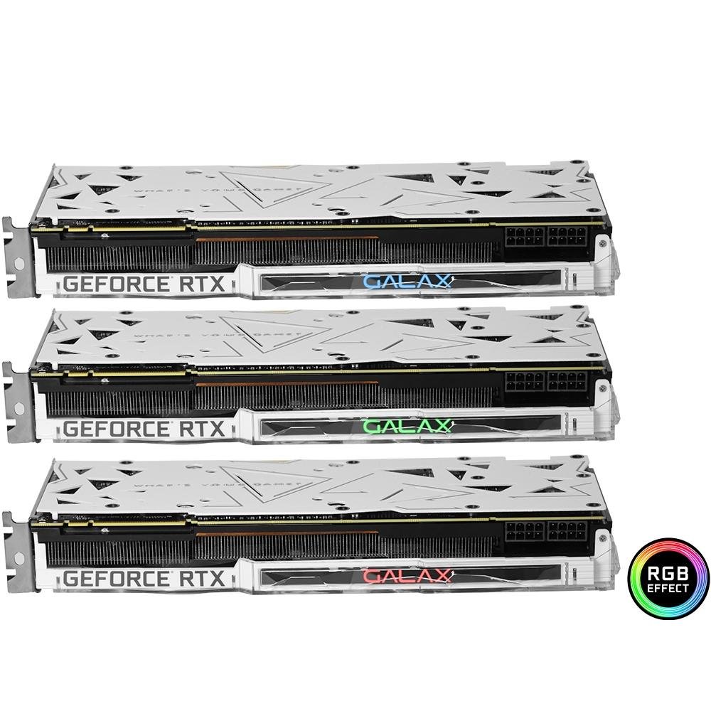 Placa de Vídeo Galax NVIDIA GeForce RTX 2080 Ti White|KaBuM!