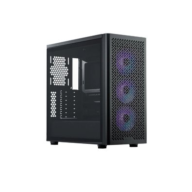 Gabinete Gamer Cooler Master Elite 502, Mid Tower, E-ATX, Lateral em Vidro, 3x FAN ARGB, Preto - E502-KGNN-S00