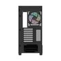 Gabinete Gamer Thermaltake View 290 TG ARGB, Mid-Tower, Vidro Temperado Curvo, 3x FANs ARGB, Preto - CA-11G-00M1WN-00