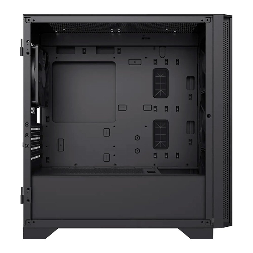 Gabinete Gamer Montech AIR 100 Lite, Mini Tower, Lateral em Vidro Temperado, 2x FANs, Preto - AIR100LITEB Gabinete Gamer Montech AIR 100 Lite, Mini Tower, Lateral em Vidro Temperado, 2x FANs, Preto - AIR100LITEB