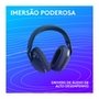 Headset Gamer Sem Fio Logitech G321 LIGHTSPEED, Bluetooth, Compatível com PC, PS4, PS5 e Nintendo Switch, Preto - 981-001562