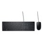 Teclado e Mouse Dell KM300C, USB, ABNT2, Com Teclado Numérico, Teclas Multimídias, Preto - 580-BCZQ