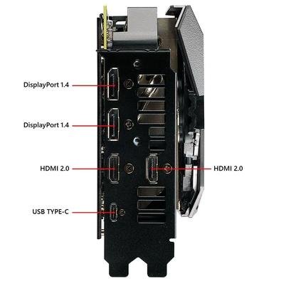 動作品　ASUS ROG RTX 2080 ti ASUS ROG STRIX GeForce RTX 2080TI-O11G Overclocked 11G GDDR6