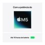 MacBook Air Apple 13" Chip M5, CPU de 10 Núcleos, GPU de 8 Núcleos, Neural Engine de 16 Núcleos, 512GB, Azul-céu - MDHH4BZ/A