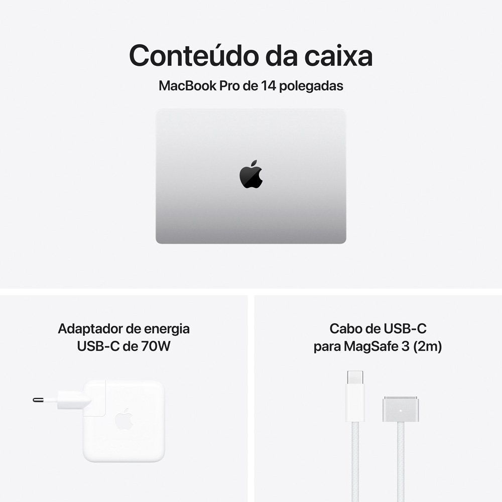 MacBook Pro 14 Apple Chip M5 32GB 1TB SSD | KaBuM!