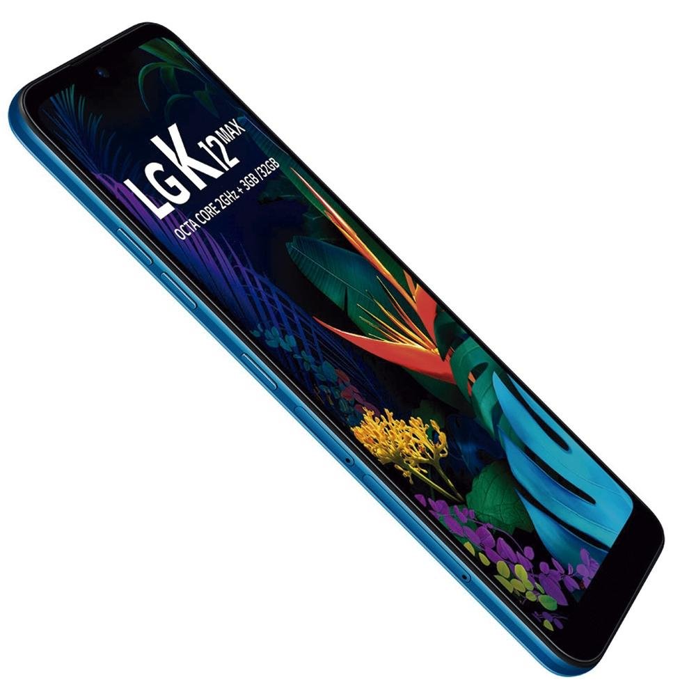 Smartphone LG K12 Max, 32GB, 13MP, Tela 6.26´, Azul - LM-X520BMW Smartphone LG K12 Max, 32GB, 13MP, Tela 6.26´, Azul - LM-X520BMW