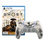 Kit Controle Dual Sense Ghost of Yotei + Jogo Ghost of Yõtei PS5