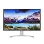Monitor Profissional LG 32" 4K UHD, Widescreen, DisplayPort e HDMI, HDR 600, 95% DCI-P3, Color Calibrated, Som Integrado, Cinza - 32UL750-W